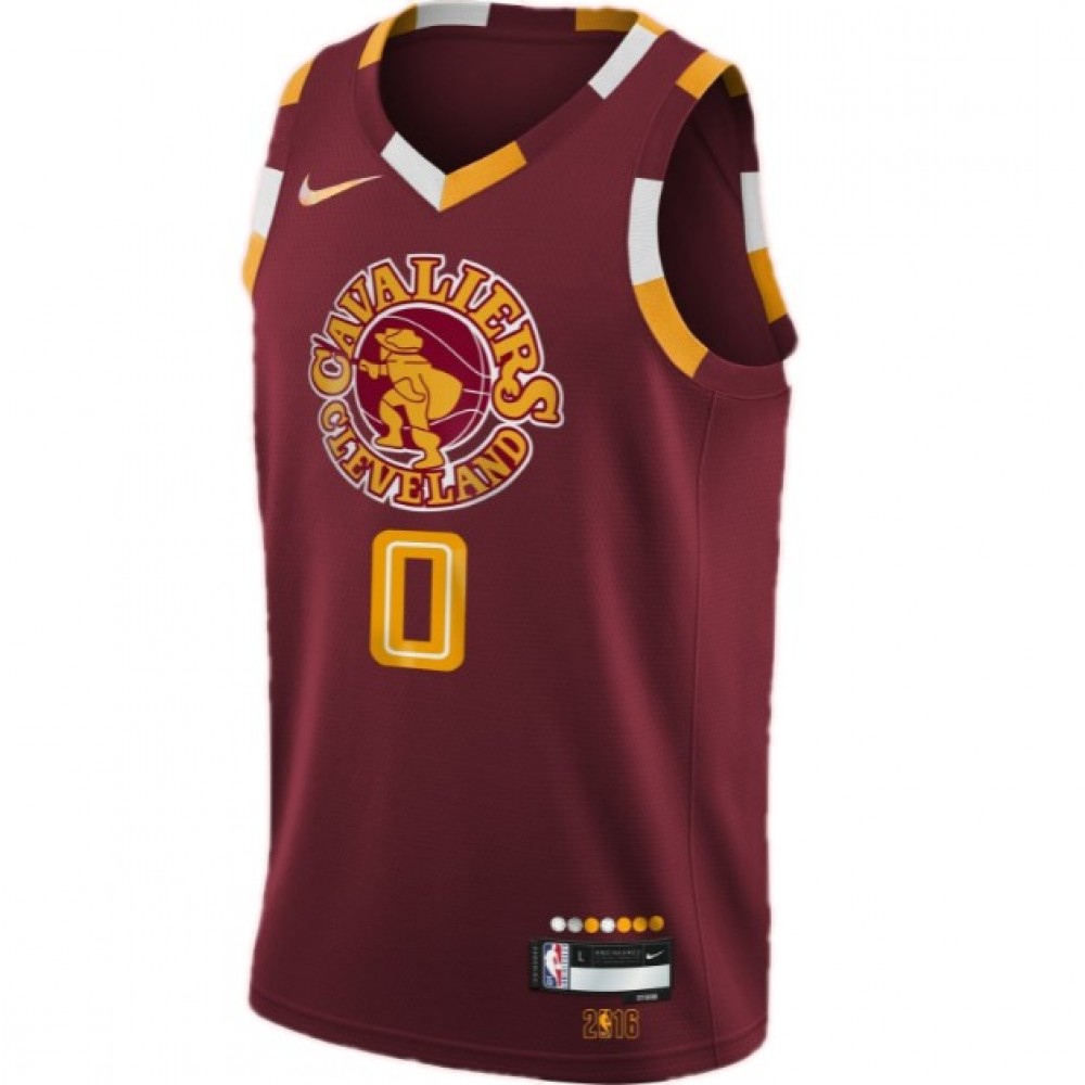 Men's Cleveland Cavaliers Kevin Love #0 Wine 2021/22 Swingman NBA Jersey - City Edition-Pro Kit Vault | Brand New 26/27 Sports Jerseys